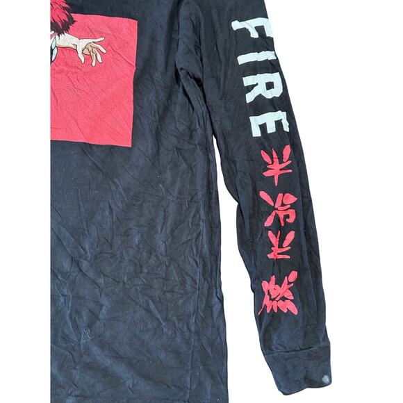Vintage Tees - Anime My Hero Academia Shoto Todoroki Fire & Ice Graphic Tee*SZ L - Picture 4 of 7
